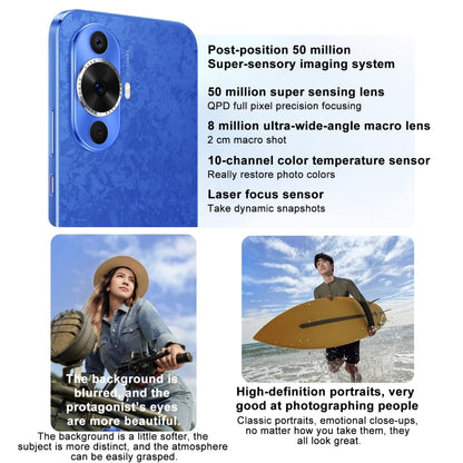 Huawei nova 12 Active, 8GB+512GB, Screen Fingerprint Identification, 6.7 inch HarmonyOS 4.0 Qualcomm Snapdragon 778G 4G Octa Core, Network: 4G, NFC, OTG, Not Support Google Play(Blue) - Huawei Mate & P by Huawei | Online Shopping UK | buy2fix