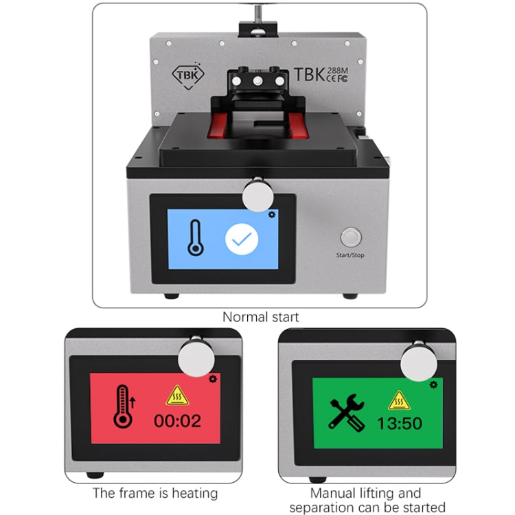 TBK 288M Automatic Screen Disassembly Machine Built-in Vacuum Pump, EU Plug - Separation Equipment by TBK | Online Shopping UK | buy2fix