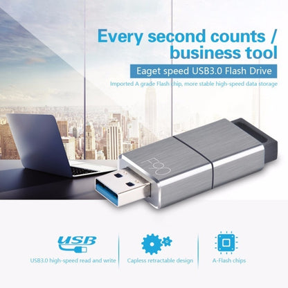 EAGET F90 128G USB 3.0 Interface Metal Flash U Disk - USB Flash Drives by EAGET | Online Shopping UK | buy2fix