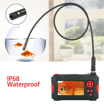 P30 8mm 1080P IP68 Waterproof 4.3 inch Screen Dual Camera Digital Endoscope, Length:3m Snake Tube(Black) - Consumer Electronics by buy2fix | Online Shopping UK | buy2fix
