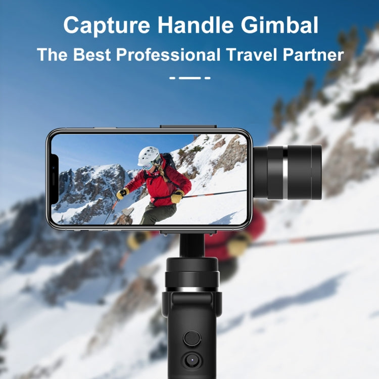 Funsnap Capture1 Outdoor Live Video Triaxial Handheld Gimbal Shooting Stabilizer(Black) - Consumer Electronics by buy2fix | Online Shopping UK | buy2fix