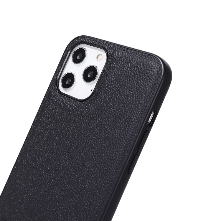 For iPhone 12 mini GEBEI Full-coverage Shockproof Leather Protective Case (Black) - iPhone 12 mini Cases by GEBEI | Online Shopping UK | buy2fix