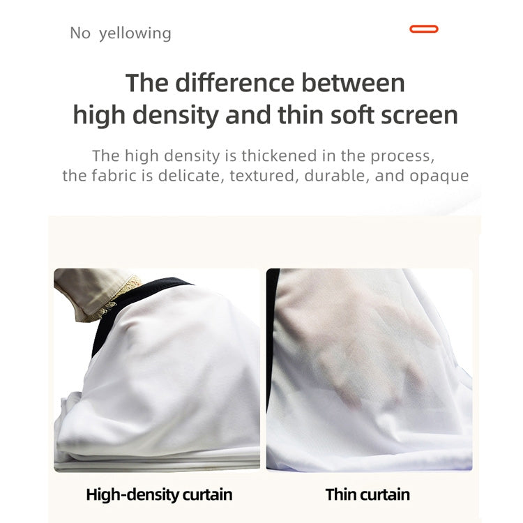 Simple Folding High Density Polyester Projector Film Curtain, Size:84 inch (16:9) Projection Area: 186x105cm - Consumer Electronics by buy2fix | Online Shopping UK | buy2fix