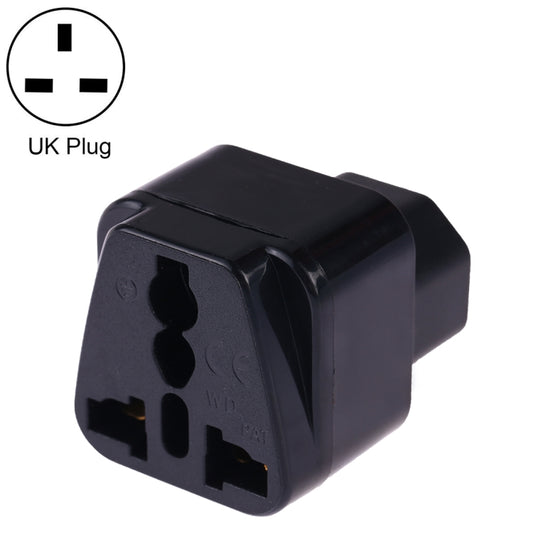 Portable Universal Socket to C14 Male Plug UPS PDU APC Computer Server Power Adapter Travel Charger (Black) - Consumer Electronics by buy2fix | Online Shopping UK | buy2fix