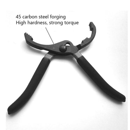 12 Inch Car Repairing Oil Filter Wrench Plier Disassembly Dedicated Clamp Filter Grease Wrench Special Tools - In Car by buy2fix | Online Shopping UK | buy2fix