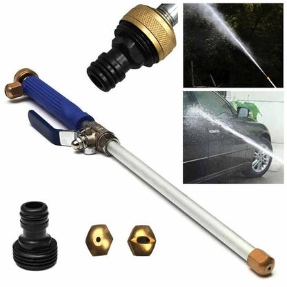 Garden Lawn Irrigation High Pressure Hose Spray Nozzle Car Wash Cleaning Tools Set (Black) - Watering & Irrigation by buy2fix | Online Shopping UK | buy2fix