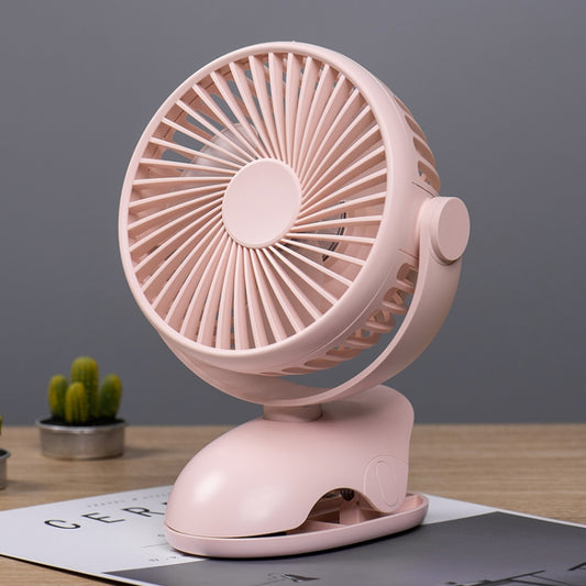 OCUBE D603 4W USB Charging Portable Desktop Fan Clip Fan,  with 4 Speed Control (Pink) - Consumer Electronics by OCUBE | Online Shopping UK | buy2fix
