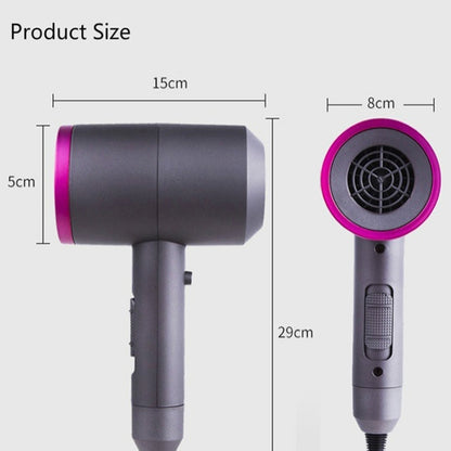 Household High-power Silent  Blow Dryer,Constant Temperature Hot and Cold Negative Ion Hair Drier, US Plug - Hair Trimmer by buy2fix | Online Shopping UK | buy2fix
