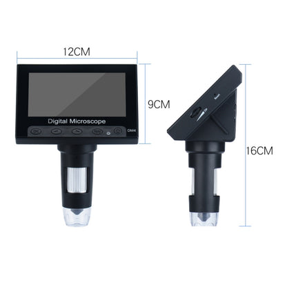 720P 4.3 inch Display Screen HD Industrial Digital Microscope - Consumer Electronics by buy2fix | Online Shopping UK | buy2fix