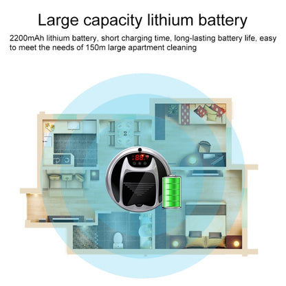 FD-3RSW(IB)CS 800Pa Suction Smart Household Vacuum Cleaner Clean Robot with Remote Control - Consumer Electronics by buy2fix | Online Shopping UK | buy2fix