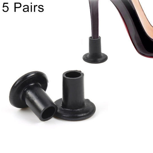 5 Pairs Non-slip Wear-resistant Increase Shoes High Stiletto Heel Protector Caps, Random Color Delivery - Outdoor & Sports by buy2fix | Online Shopping UK | buy2fix