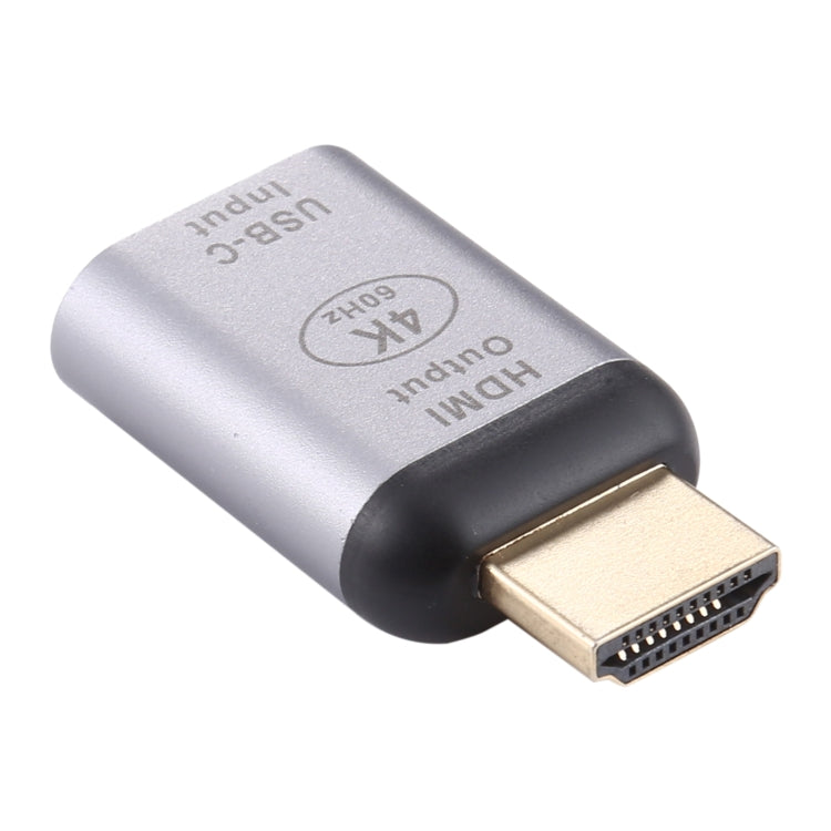 Type-C / USB-C Female to HDMI Male Aluminium Alloy Adapter - Computer & Networking by buy2fix | Online Shopping UK | buy2fix