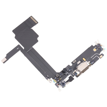 For iPhone 15 Pro Max Original Charging Port Flex Cable (Titanium Color) -  by buy2fix | Online Shopping UK | buy2fix