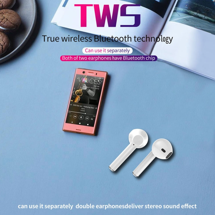 ZEALOT T2 Bluetooth 5.0 TWS Wireless Bluetooth Earphone with Charging Box, Support Touch & Call & Power Display(White) - TWS Earphone by ZEALOT | Online Shopping UK | buy2fix
