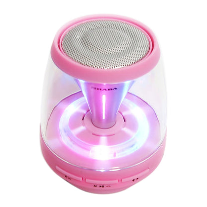 SHABA VS-18 Bluetooth 4.2 Multi-function Portable Small Magic Lamp Colorful Wireless Bluetooth Speaker (Pink) - Mini Speaker by buy2fix | Online Shopping UK | buy2fix