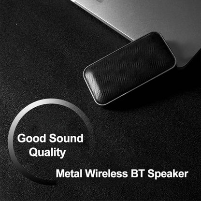 BT209 Outdoor Portable Ultra-thin Mini Wireless Bluetooth Speaker, Support TF Card & Hands-free Calling (Silver) - Mini Speaker by buy2fix | Online Shopping UK | buy2fix