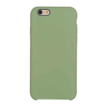 Pure Color Liquid Silicone + PC Shockproof Defender Case For iPhone SE 2020 & 8 & 7(Mint Green) - More iPhone Cases by buy2fix | Online Shopping UK | buy2fix