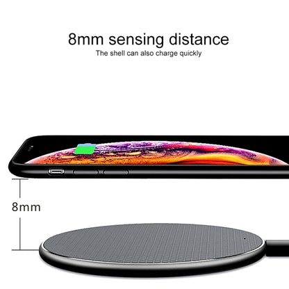 ZEQI W11 10W Smart Cooling Non-slip Aluminum Alloy Wireless Charger - Apple Accessories by ZEQI | Online Shopping UK | buy2fix