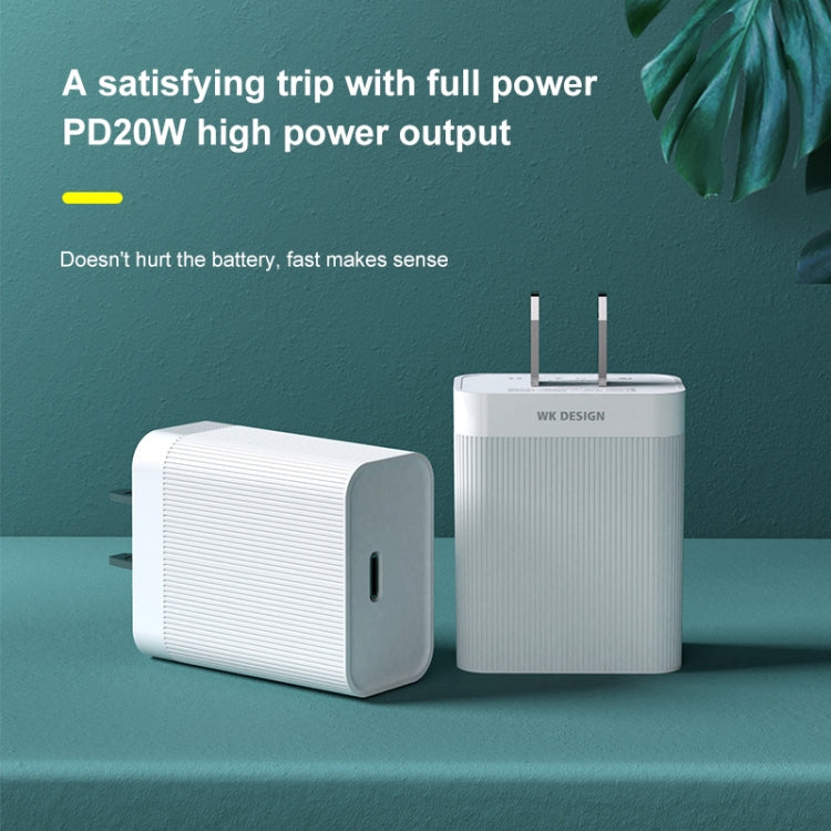 WK WP-U54 Max 20W Maxspeed PD Fast Charger - Apple Accessories by WK | Online Shopping UK | buy2fix