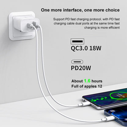 WK WP-U53 QC3.0 Charger 20W USB Type-C Maxspeed PD Fast Charger(UK Plug) - USB Charger by WK | Online Shopping UK | buy2fix