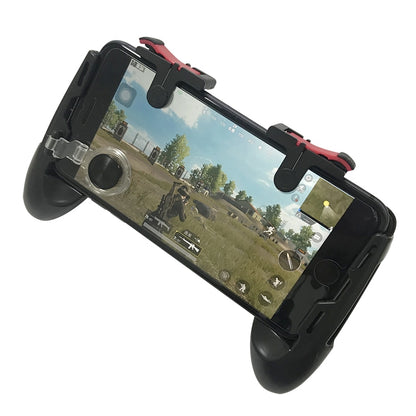 4 in 1 D9 Eats Chicken to Assist the Jedi Survival Stimulation Battlefield Mobile Handle Grip Gamepads, For iPhone, Galaxy, Sony, HTC, LG, Huawei, Xiaomi, Tablet Pad Button and other Smartphones - Controller Gamepad by buy2fix | Online Shopping UK | buy2fix