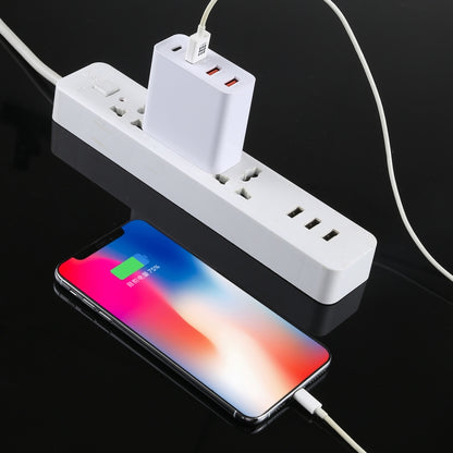 A3P 3A Max Output USB-C / Type-C + QC3.0 + Dual USB 4 Ports Wall Travel Charger, US Plug - Apple Accessories by buy2fix | Online Shopping UK | buy2fix