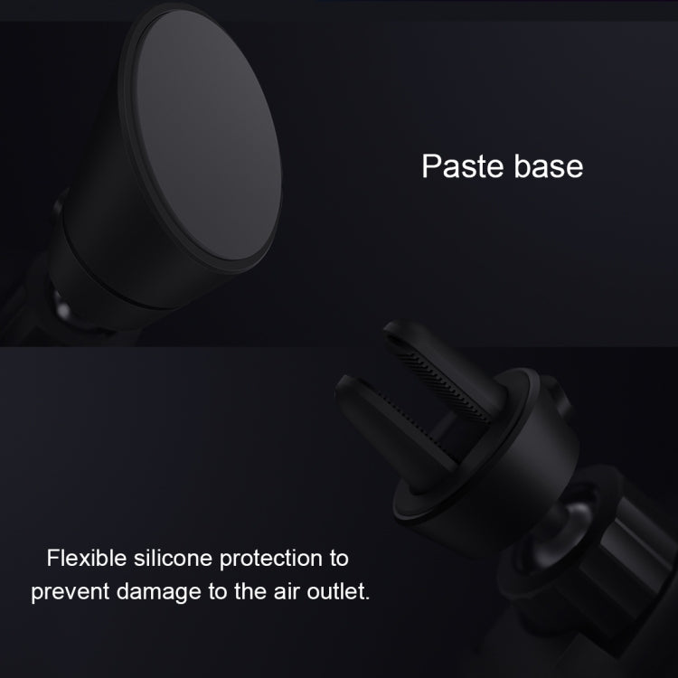 Original Xiaomi 20W Car Mount Qi Standard Wireless Charger(Black) - Car Holders by Xiaomi | Online Shopping UK | buy2fix