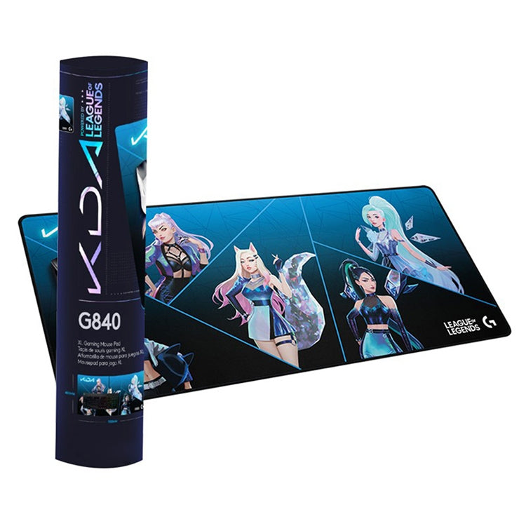 Logitech G840 KDA Gaming Keyboard Mouse Pad Table Mat, Size: 900x400x3mm -  by Logitech | Online Shopping UK | buy2fix