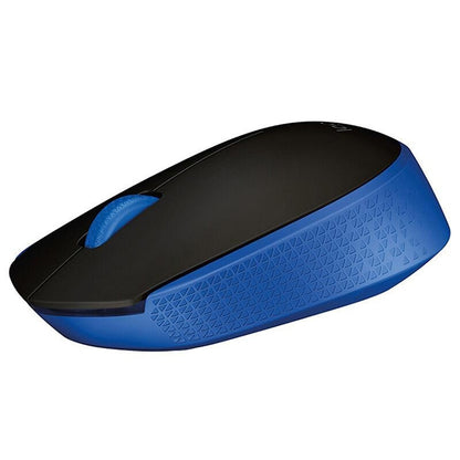 Logitech M171 1000DPI USB Wireless Mouse with 2.4G Receiver (Blue) - Wireless Mice by Logitech | Online Shopping UK | buy2fix