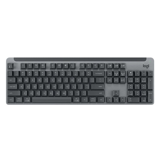Logitech K865 104 Keys Wireless Bluetooth Mechanical Keyboard, Red Shaft (Black) - Wireless Keyboard by Logitech | Online Shopping UK | buy2fix