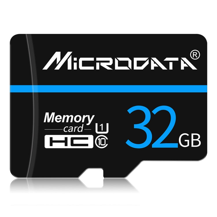 MICRODATA 32GB U1 Blue Line and Black TF(Micro SD) Memory Card - Micro SD Card by MiCRODATA | Online Shopping UK | buy2fix