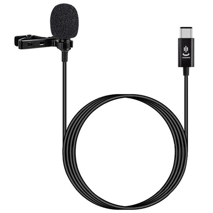 YICHUANG YC-LM10 USB-C / Type-C Intelligent Noise Reduction Condenser Lavalier Microphone, Cable Length: 1.5m - Consumer Electronics by YICHUANG | Online Shopping UK | buy2fix