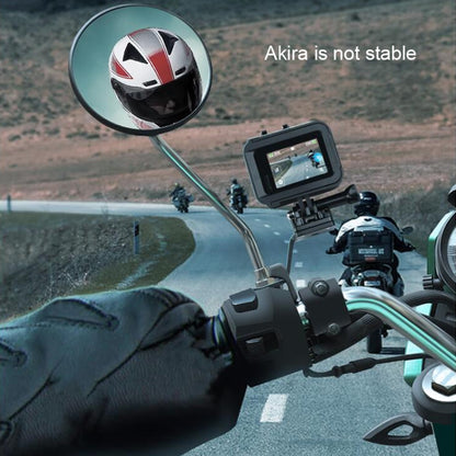 RUIGPRO Motorcycle Handlebar Alloy Phone Bracket for GoPro HERO9 Black / HERO8 Black /7 /6 /5, Insta360 One R, DJI Osmo Action, Xiaoyi Sport Cameras(Cyan) - DJI & GoPro Accessories by buy2fix | Online Shopping UK | buy2fix