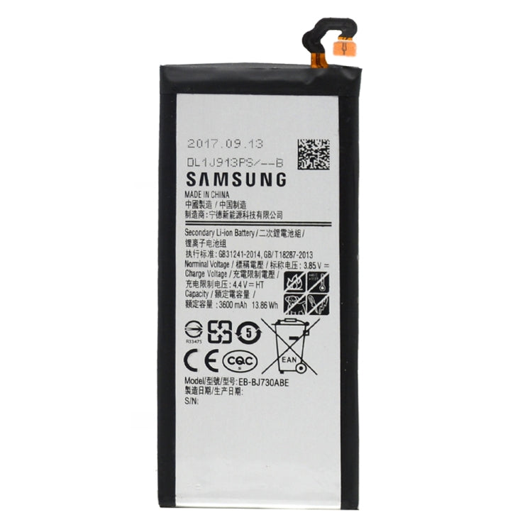 3600mAh Li-Polymer Battery EB-BJ730ABE for Samsung Galaxy J7 (2017) / J730 / J730F / J730FM / J7 Pro - For Samsung by buy2fix | Online Shopping UK | buy2fix