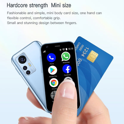 SOYES D18, 1GB+8GB, 2.5 inch MTK6580 Quad Core up to 1.3GHz, Bluetooth, WiFi, FM, Network: 3G, Dual SIM(Blue) - SOYES by SOYES | Online Shopping UK | buy2fix