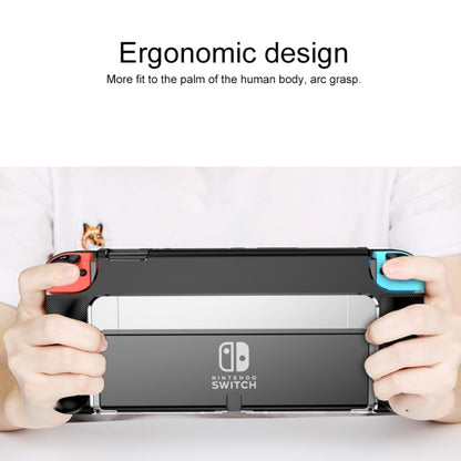 TPU + PC Protective Cover for Nintendo Switch OLED(Black) - Cases by buy2fix | Online Shopping UK | buy2fix