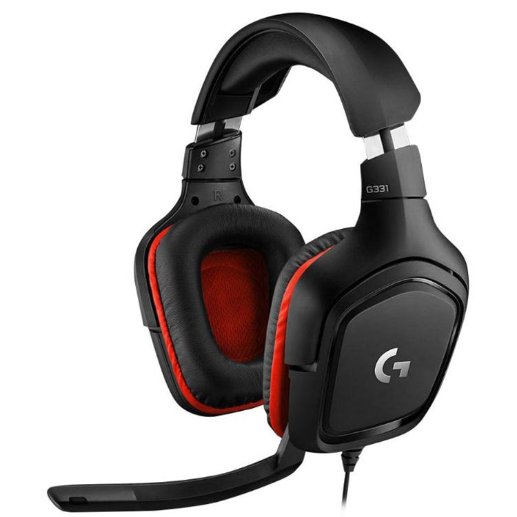 Logitech G331 Dolby 7.1 Surround Sound Stereo Folding Noise Reduction Competition Gaming Headset - Multimedia Headset by Logitech | Online Shopping UK | buy2fix