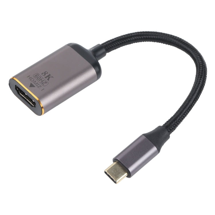 8K 60Hz HDMI Female to USB-C / Type-C Male Adapter Cable - Computer & Networking by buy2fix | Online Shopping UK | buy2fix