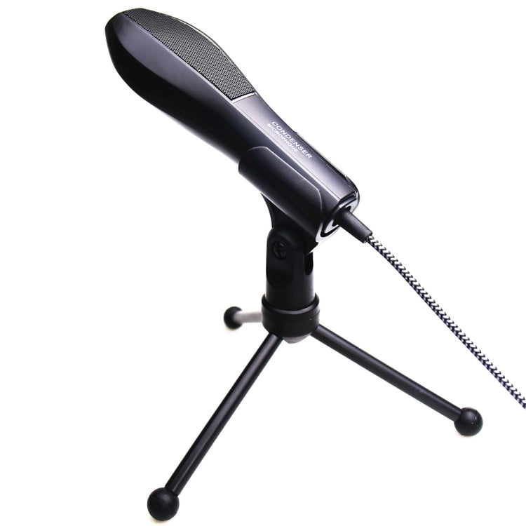 Yanmai Q5 USB 2.0 Game Studio Condenser Sound Recording Microphone with Holder, Compatible with PC and Mac for  Live Broadcast Show, KTV, etc.(Black) - Consumer Electronics by Yanmai | Online Shopping UK | buy2fix