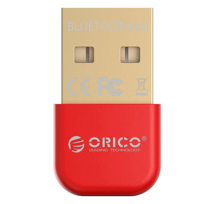 ORICO BTA-403 3Mbps Transfer Speed USB Bluetooth 4.0 Adapter(Red) - Bluetooth Dongle by ORICO | Online Shopping UK | buy2fix