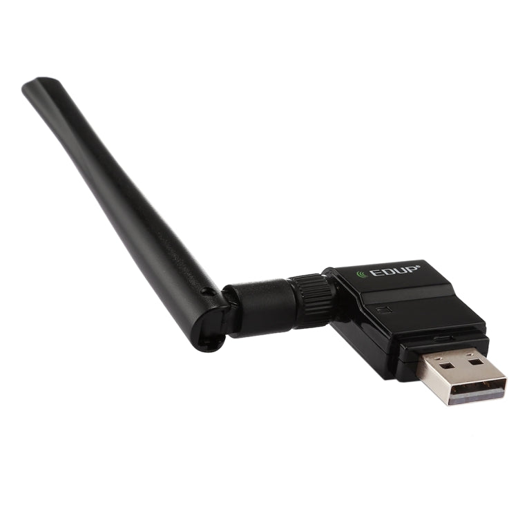 EDUP EP-AC1635 600Mbps Dual Band Wireless 11AC USB Ethernet Adapter 2dBi Antenna for Laptop / PC(Black) -  by EDUP | Online Shopping UK | buy2fix
