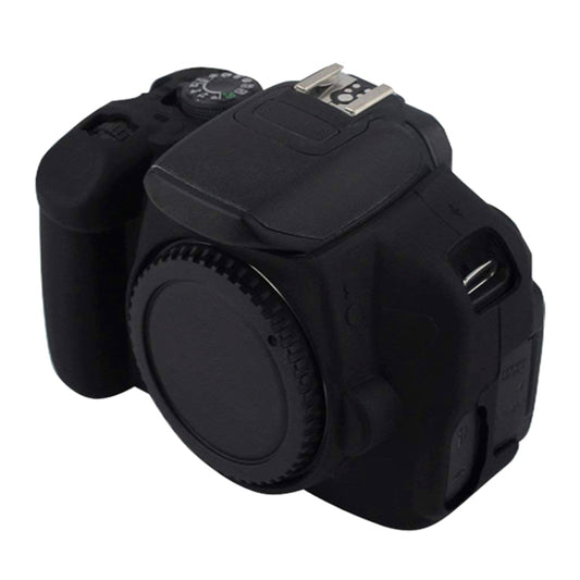 PULUZ Soft Silicone Protective Case for Canon EOS 650D / 700D (Black) - Camera Accessories by PULUZ | Online Shopping UK | buy2fix