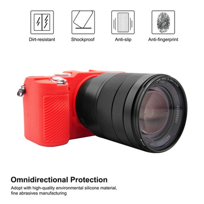 PULUZ Soft Silicone Protective Case for Sony A7C / ILCE-7C(Red) - Camera Accessories by PULUZ | Online Shopping UK | buy2fix