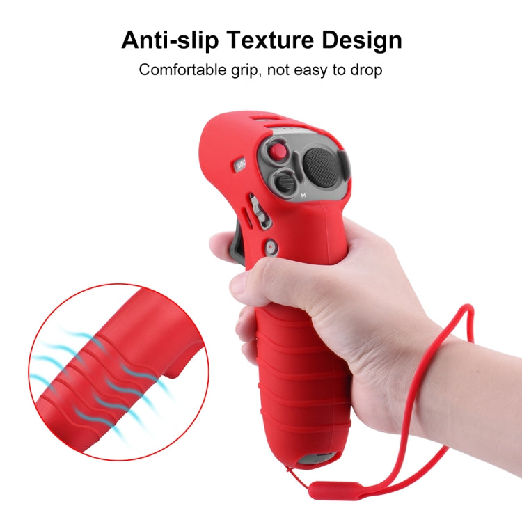 For DJI RC Motion 2 / DJI Avata / FPV Rocker PULUZ Silicone Protective Case(Red) - DJI & GoPro Accessories by PULUZ | Online Shopping UK | buy2fix