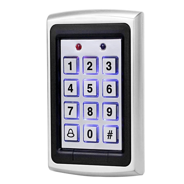 Standalone Keypad Access Control System (7612)(Silver) - Security by buy2fix | Online Shopping UK | buy2fix