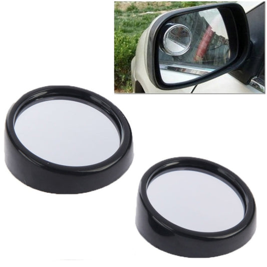 3R-012 Car Blind Spot Mirror, 360 Degrees Angle Adjustable(Black) - Convex Mirror & Accessories by 3R | Online Shopping UK | buy2fix