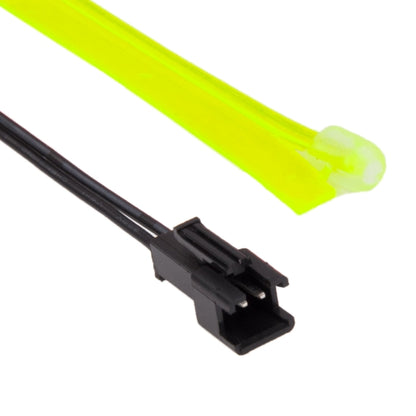 EL Cold Fluorescent Green Light Waterproof Flat Flexible Car Strip Light with Driver for Car Decoration, Length: 5m(Light Green) - Atmosphere lights by buy2fix | Online Shopping UK | buy2fix
