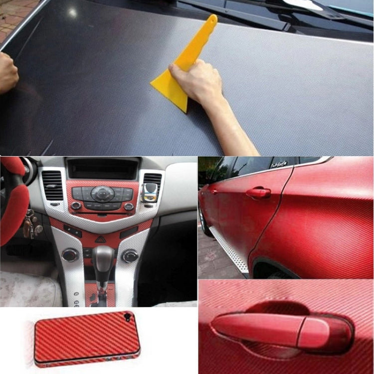 Car Decorative 3D Carbon Fiber PVC Sticker, Size: 127cm x 50cm - Auto Film by buy2fix | Online Shopping UK | buy2fix