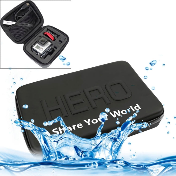 Shockproof Waterproof Portable Travel Case for GoPro Hero11 Black / HERO10 Black / HERO9 Black / HERO8 Black / HERO7 /6 /5 /5 Session /4 Session /4 /3+ /3 /2 /1, DJI Osmo Action and Other Action Cameras Accessories, Size: 16cm x 12cm x 7cm - DJI & GoPro Accessories by buy2fix | Online Shopping UK | buy2fix