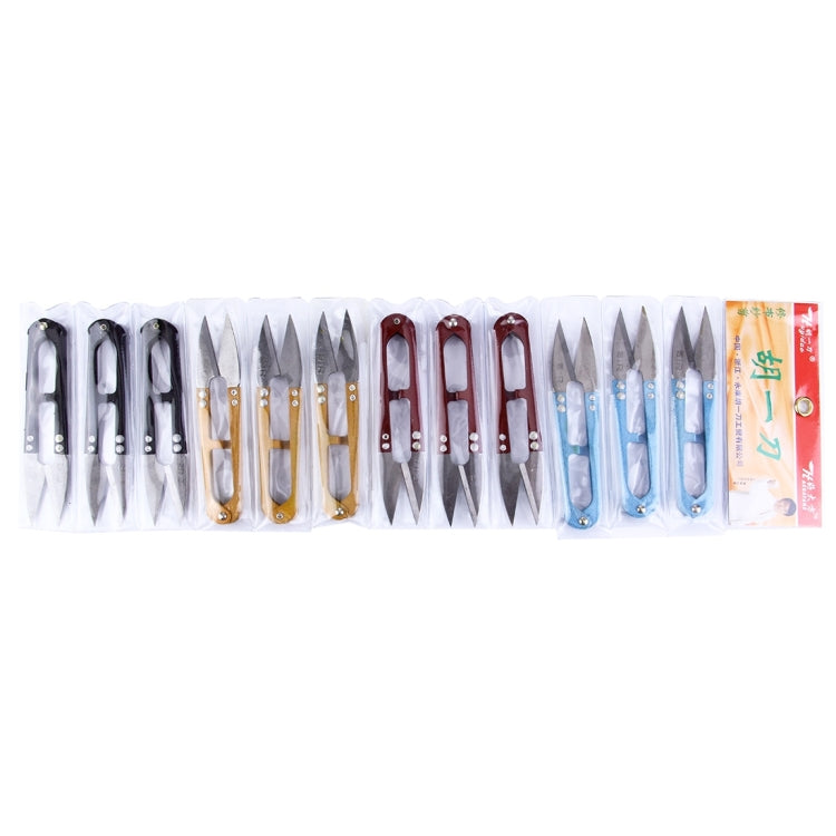 12 PCS Iron & Steel Thread Clippers , Size: 110 x 25 x 0.8mm - Others by buy2fix | Online Shopping UK | buy2fix